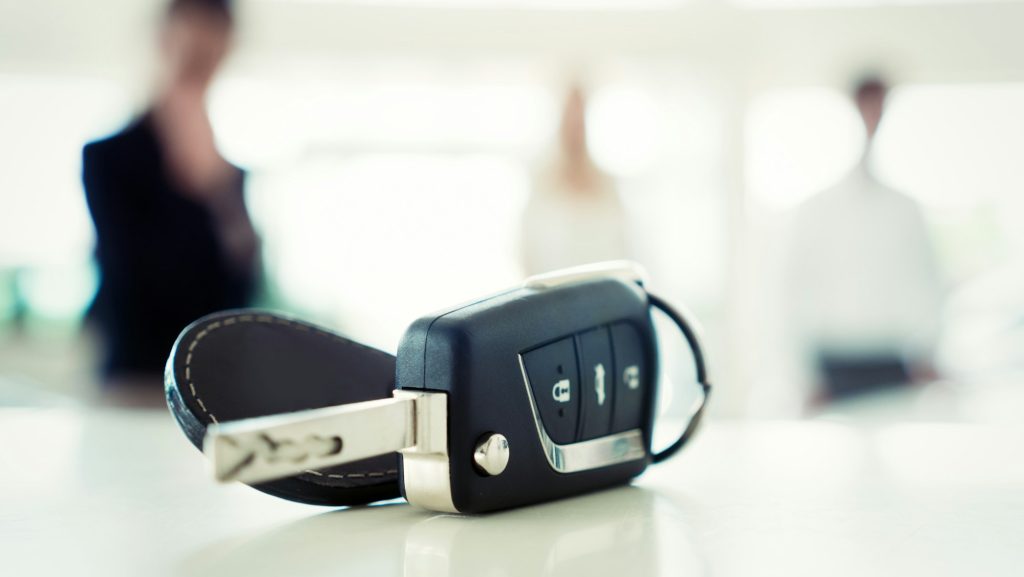 The key from your dream. Close-up shoot of a car key